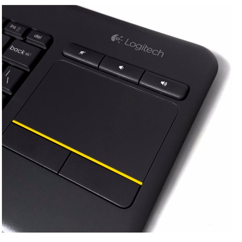 Teclado Inalámbrico Logitech Touchpad K400-PLUS