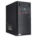 Case Xtech Micro Torre XTQ-100 con Fuente de Poder 600W Negro