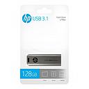 Memoria USB HP 128GB x796w 3.1 Push-Pull Gris