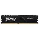 Memoria RAM DDR4 DIMM 8GB Kingston Fury Beast Disipador 3200MHz CL16