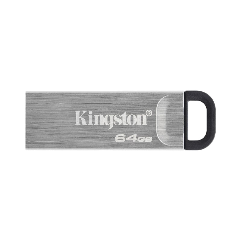 Memoria USB Kingston 64GB DataTraveler Kyson 3.2 Metálica
