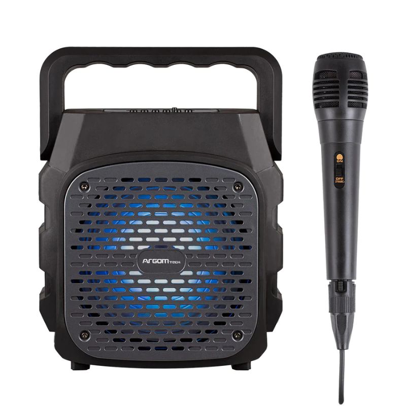 Bocina Argom Rumba Box K6 TWS Bluetooth con Micrófono 15W Negro