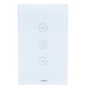 Interruptor Inteligente Sencillo VTA Touch IoT Dimerizable Smart Home Wi-Fi