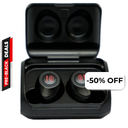 Audífonos In-ear Pilas Quicks T1.0 Bluetooth con Micrófono Negro