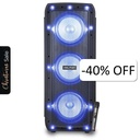 Bocina Bluetooth Dolphin SP-310RBT Triple 10" 100W Negro