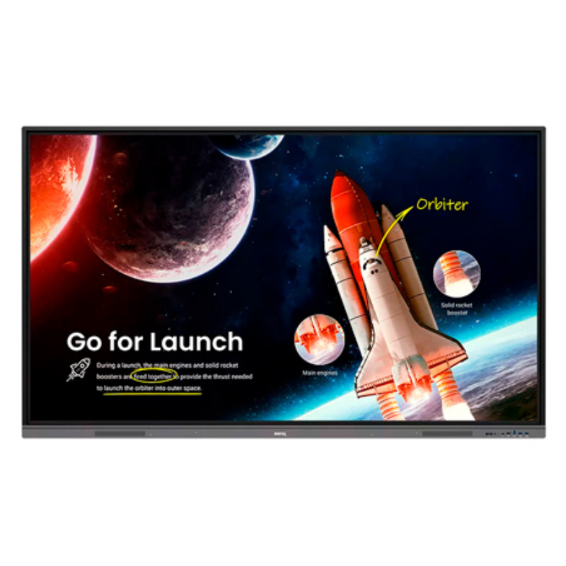Pantalla Interactiva Tactil 75" RM7503 BenQ 4K UHD IPS HDMI VGA RJ45