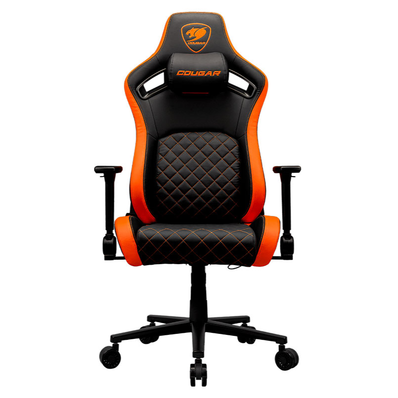 Silla Gaming Cougar Defensor Negro Naranja