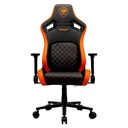 Silla Gaming Cougar Defensor Negro Naranja