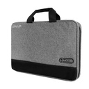 Maletín para Notebook Unno Tekno CitySlim 15.6" Gris/Negro