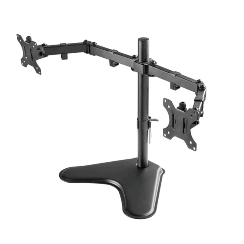 Bracket de Escritorio Unno Tekno Dual TM8001BK 12-32" Articulado Negro