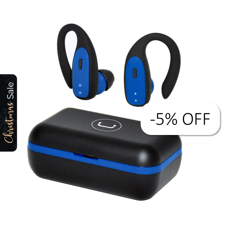 Audífonos In-Ear Unno Tekno HS7503BL Bluetooth Flex TWS  con Micrófono Azul