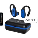 Audífonos In-Ear Unno Tekno HS7503BL Bluetooth Flex TWS  con Micrófono Azul