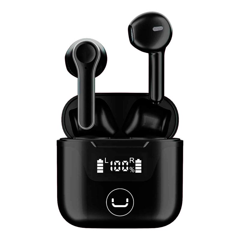 Audífonos Unno Tekno HS7507BK Bluetooth In-Ear Hyper TWS con Micrófono Negro
