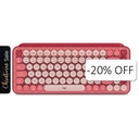 Teclado Mecánico Inalámbrico Logitech POP Heartbreaker Fucsia-Rosado Español Open Box