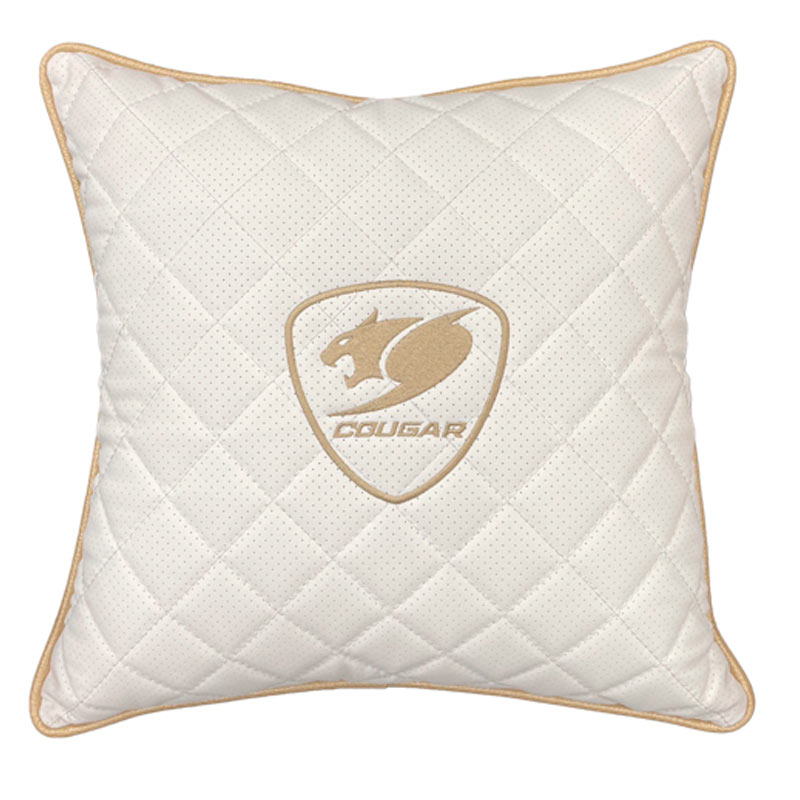 Promocional Cojín Cougar Cushion Lander Blanco/Dorado