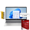 Laptop HP OmniBook 5 16" Touch Intel Core Ultra 7 255U 16GB RAM 1TB SSD W11 Home Plateada Teclado Inglés