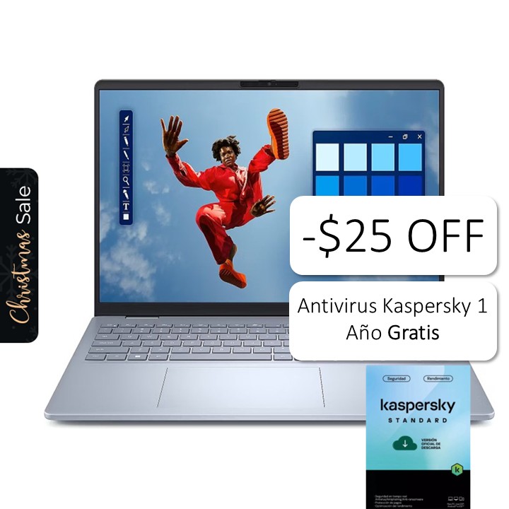 Laptop Dell 16 Plus 16" Intel Core Ultra 7 256V 16GB RAM 1TB SSD W11 Home Plateado  Teclado Inglés