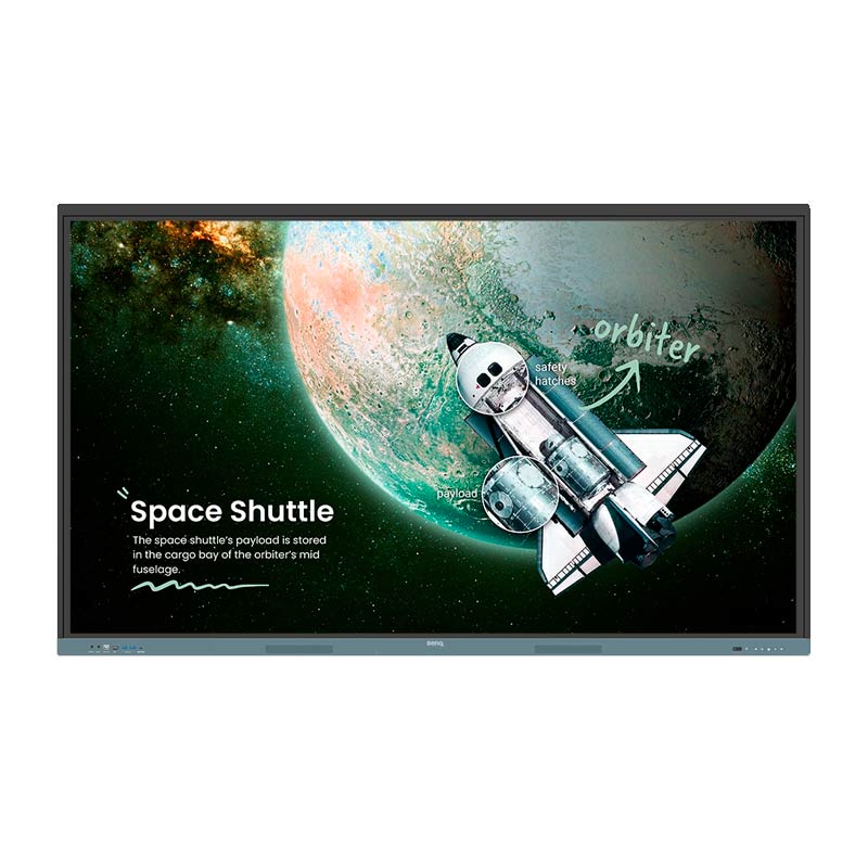 Pantalla Interactiva 86" BenQ Board Essential RE8604 UHD 4K