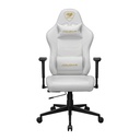 Silla Gaming Cougar Pryme Blanca PVC Premium