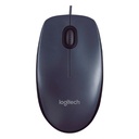 Mouse Alámbrico Logitech Óptico M90 1000DPI Negro