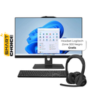 Computadora AIO MSI 1M-839US 23.8" Touchscreen Intel Core 7 150U 16GB RAM 1TB SSD + 1TB HDD Intel Iris Xe W11 Home Negro Teclado Inglés