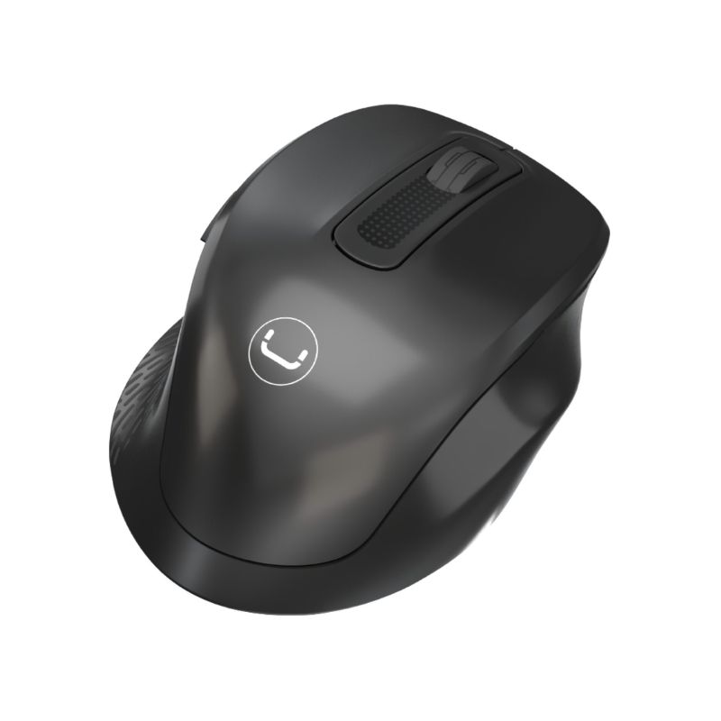 Mouse Inalámbrico Unno Tekno Glide Pro 1600DPI Negro