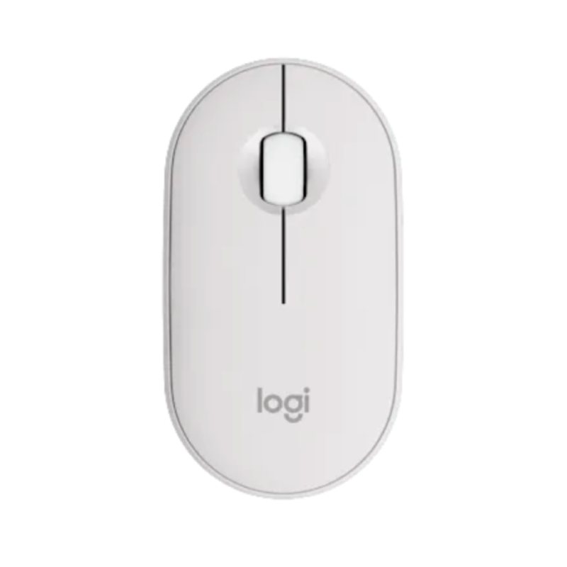 Mouse Inalámbrico Logitech Pebble 2 M350s Óptico 400-4000DPI Blanco