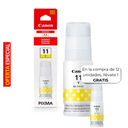 Botella de Tinta Canon GI-11 Amarillo 70ml