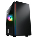 Case Gaming Cougar Purity RGB Vidrio Templado Media Torre Micro Negro ATX (Sin Fuente)