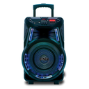 Bocina Dolphin SP-17RBT Trolley 12" Bluetooth con Micrófono 80 RMS Negro