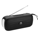Bocina Bluetooth VTA+ Recargable Solar + Linterna 12W Negro