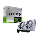 Tarjeta de Video 8GB GDDR7 MSI VENTUS 2X OC GeForce RTX 5060 Blanca HDMI DP PCIe 5.0