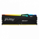Memoria RAM DDR5 DIMM 8GB Kingston Fury Beast RGB 6000MHz CL36 EXPO